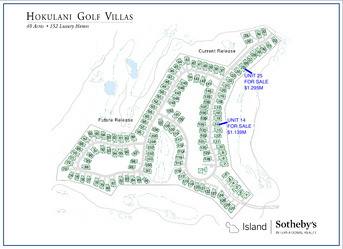 hokulani golf villas map